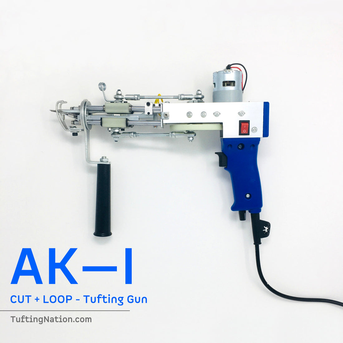 Best Tufting Gun for Beginners, AK-1 Cut and Loop Tufting Gun | TuftingNation Canada