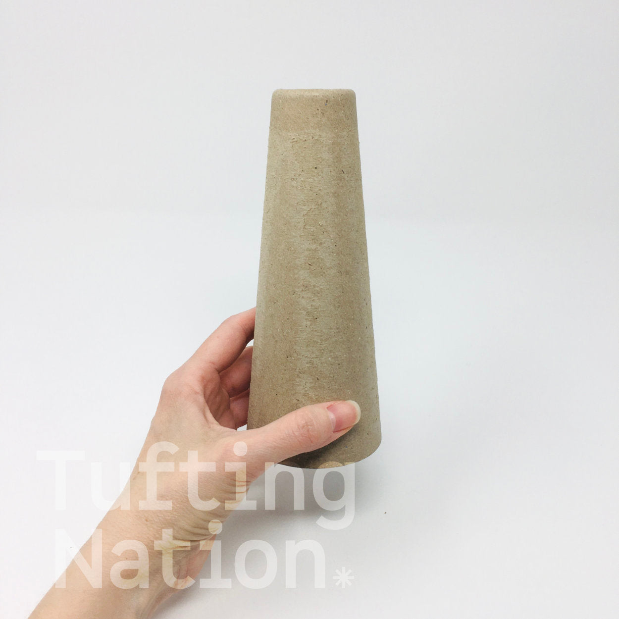 Kraft Cardboard Yarn Cones for Rug Making  | TuftingNation Canada