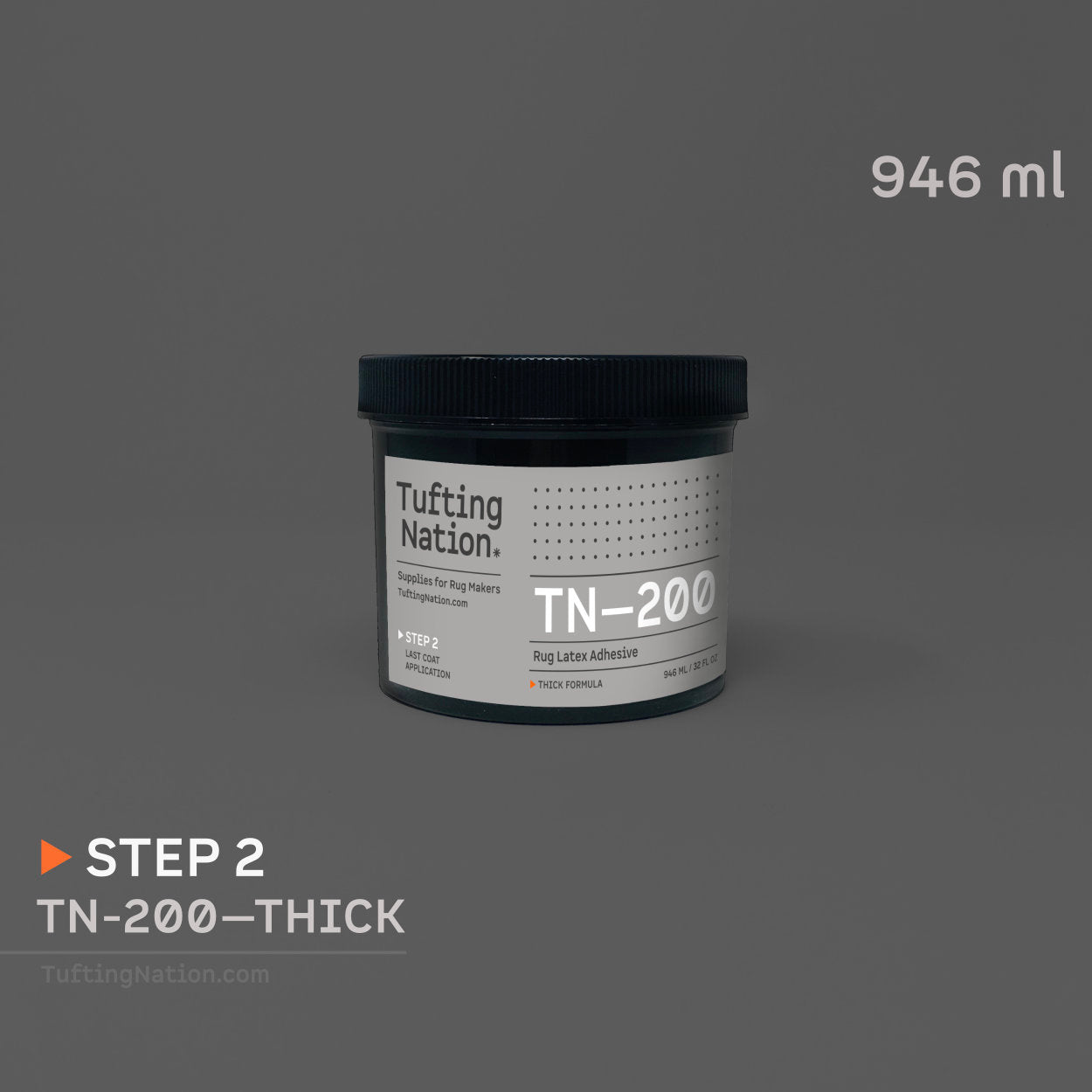1 quart of TN-200 Rug Glue for Rug Making | TuftingNation
