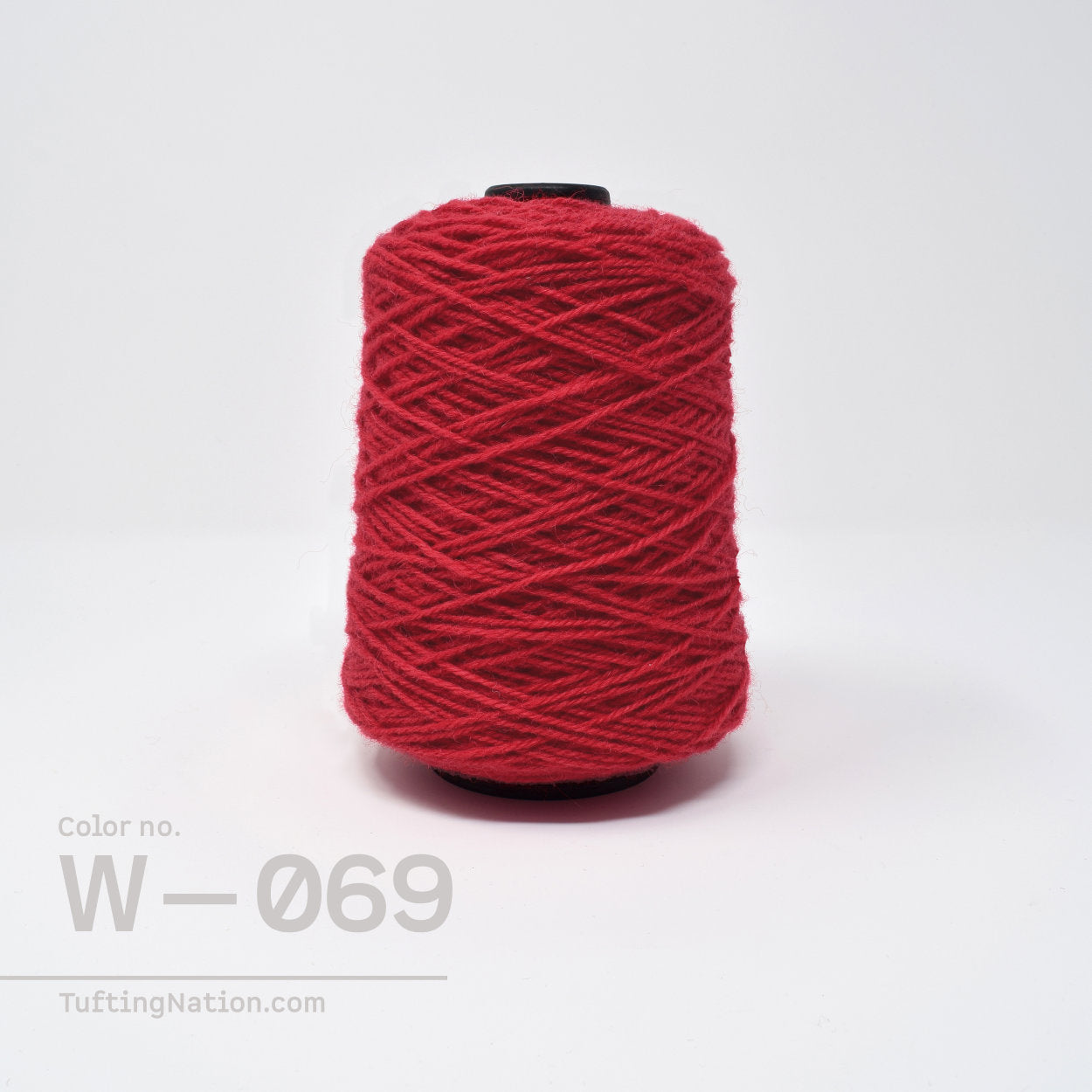 Red Rug Yarn for Rug Tufting Gun and Weaving Loom | TuftingNation