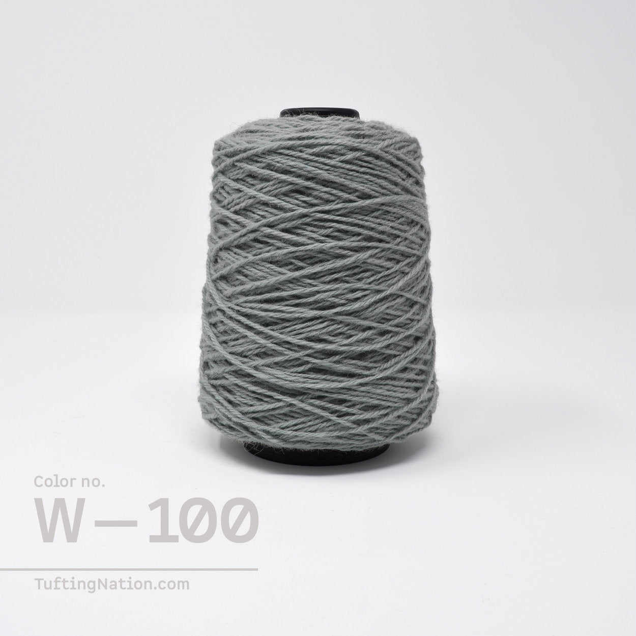 Medium Gray Wool Rug Yarn for Tuft Gun | TuftingNation