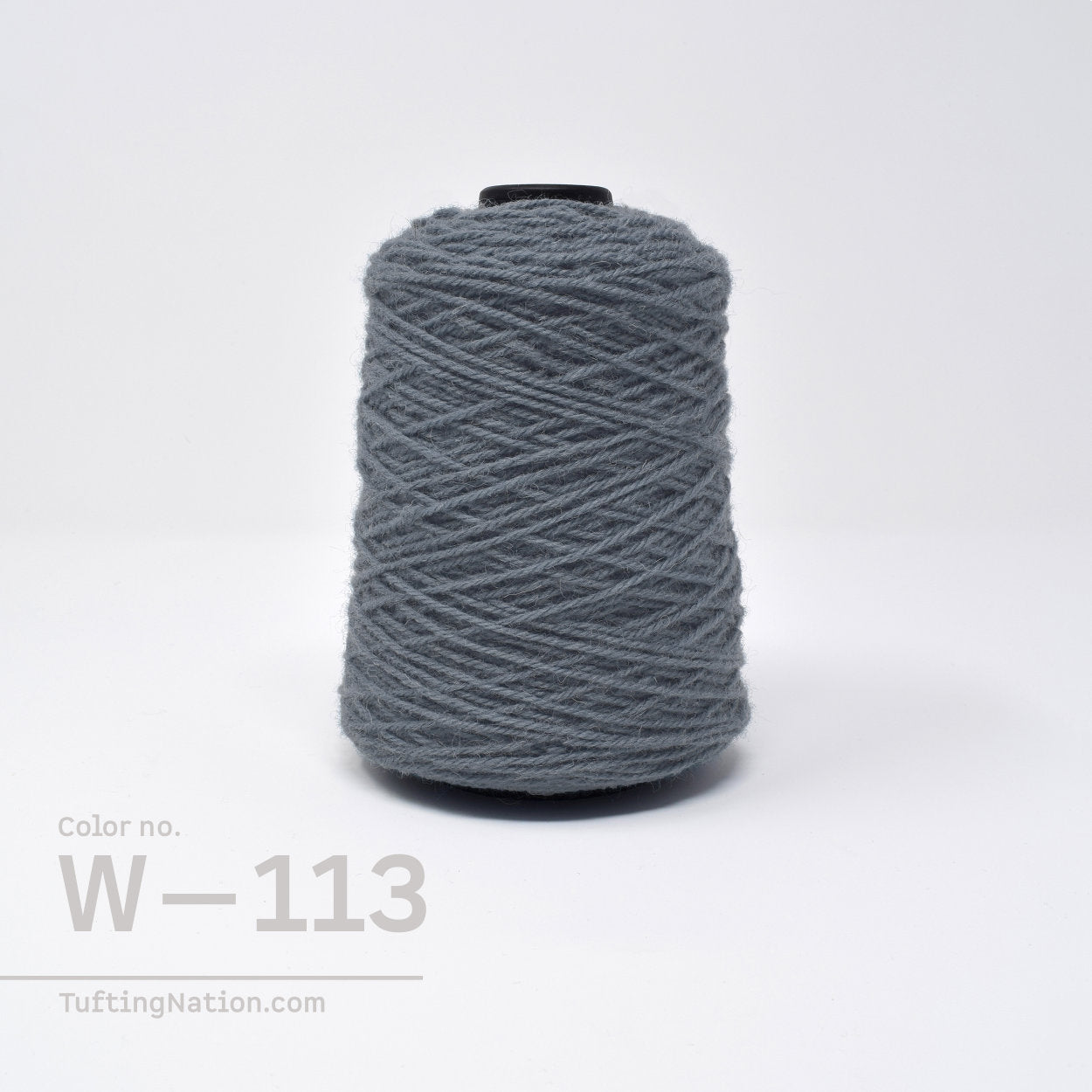 Blue Gray Rug Yarn used to make Tufted Rug, Woven Rug and Punch Needle Art | TuftingNation