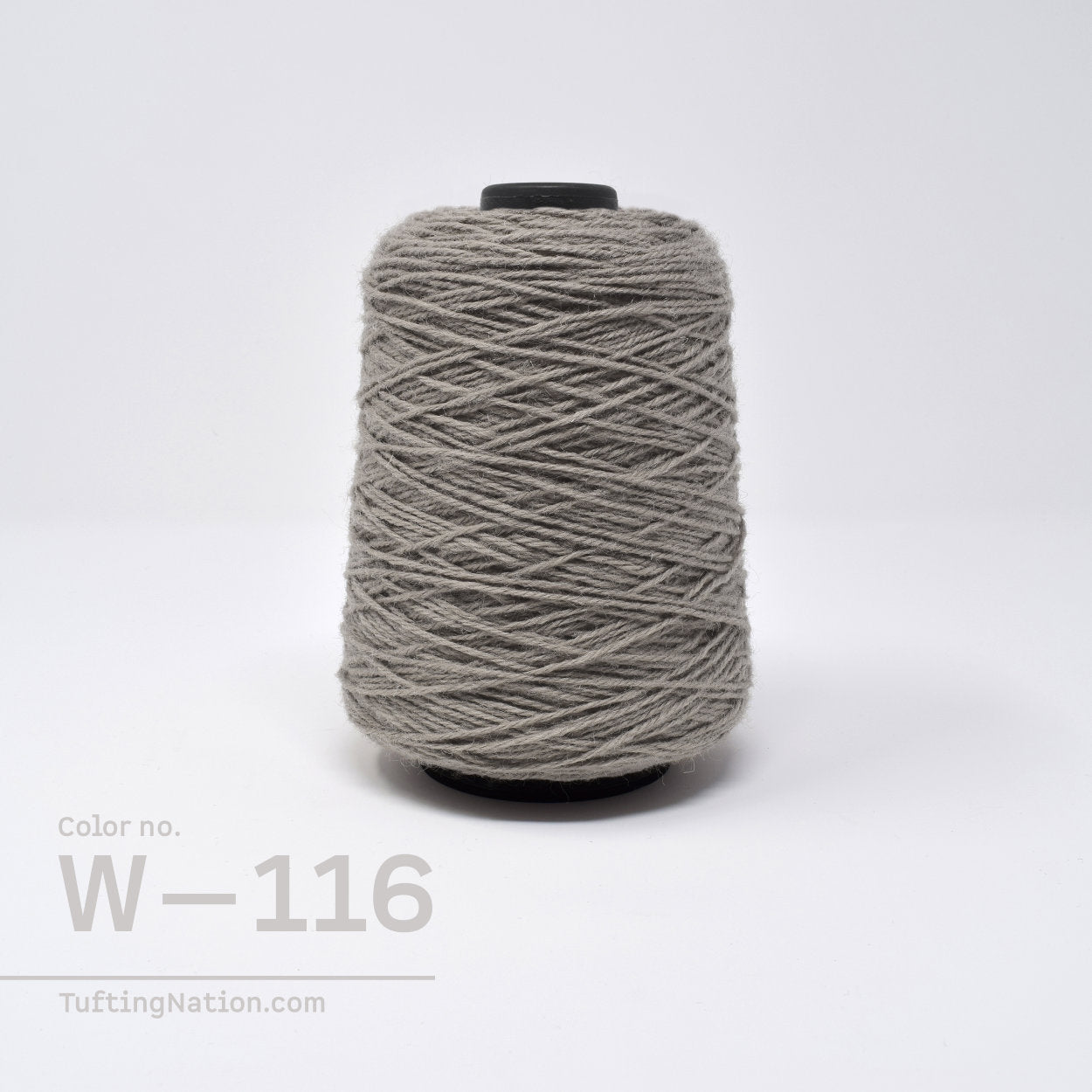Gray Rug Yarn for Rug Tufting and Weaving | TuftingNation