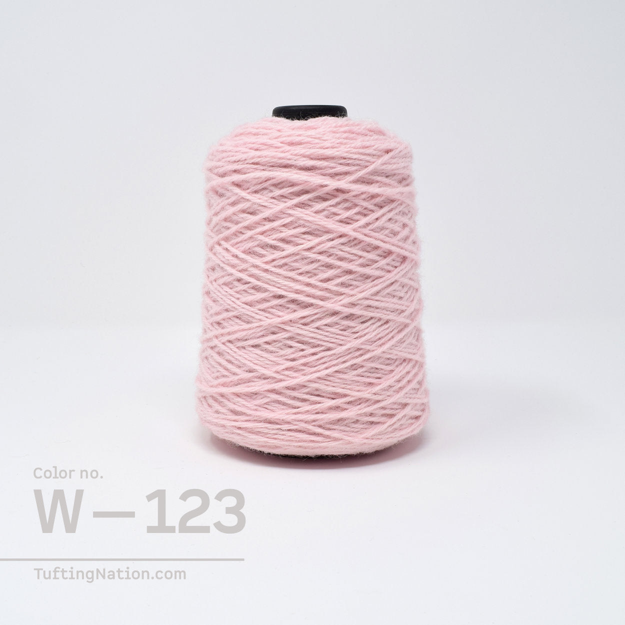 Light Pink Rug Yarn on 1/2 pound spool for Rug Tufting and Weaving | TuftingNation