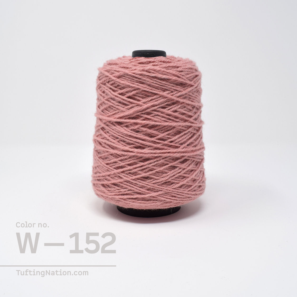 Pink Wool Yarn on Cones for Tufting Gun, Weaving Loom and Punch Needle | TuftingNation 