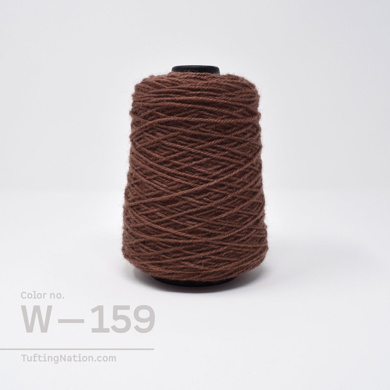 Brown Rug Yarn for Tufting Gun, Weaving Loom and Punch Needle | TuftingNation
