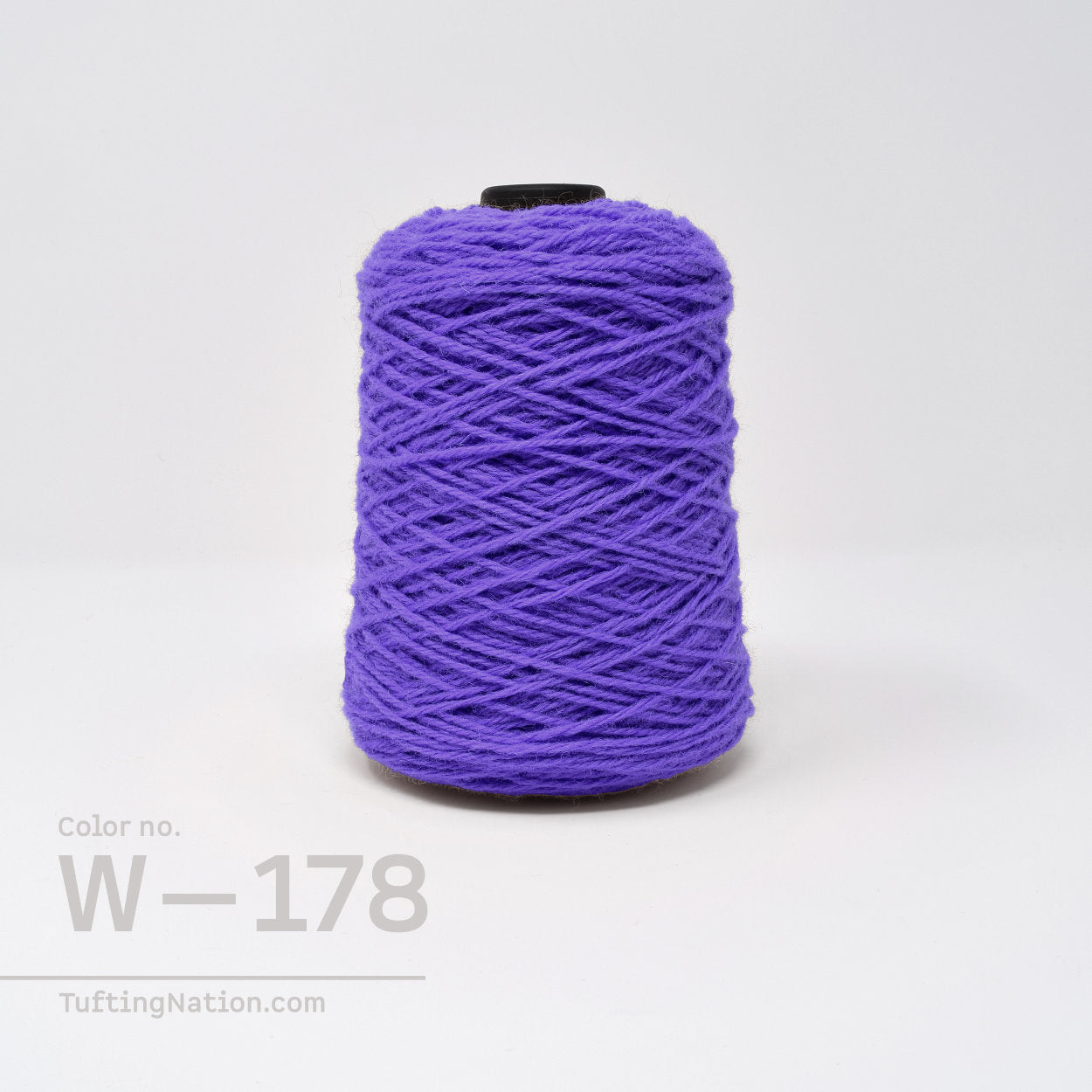 Mauve Wool Yarn for Rug Gun, Weaving Loom and Punch Needle Art | TuftingNation