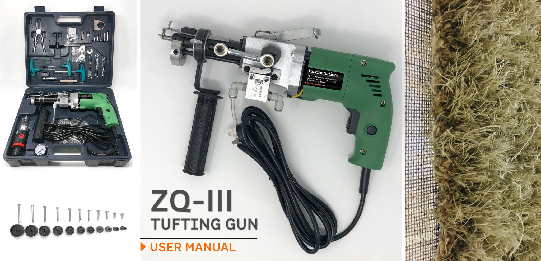 ZQ-III Tufting Machine Instructional Videos | Online User Manual | TuftingNation
