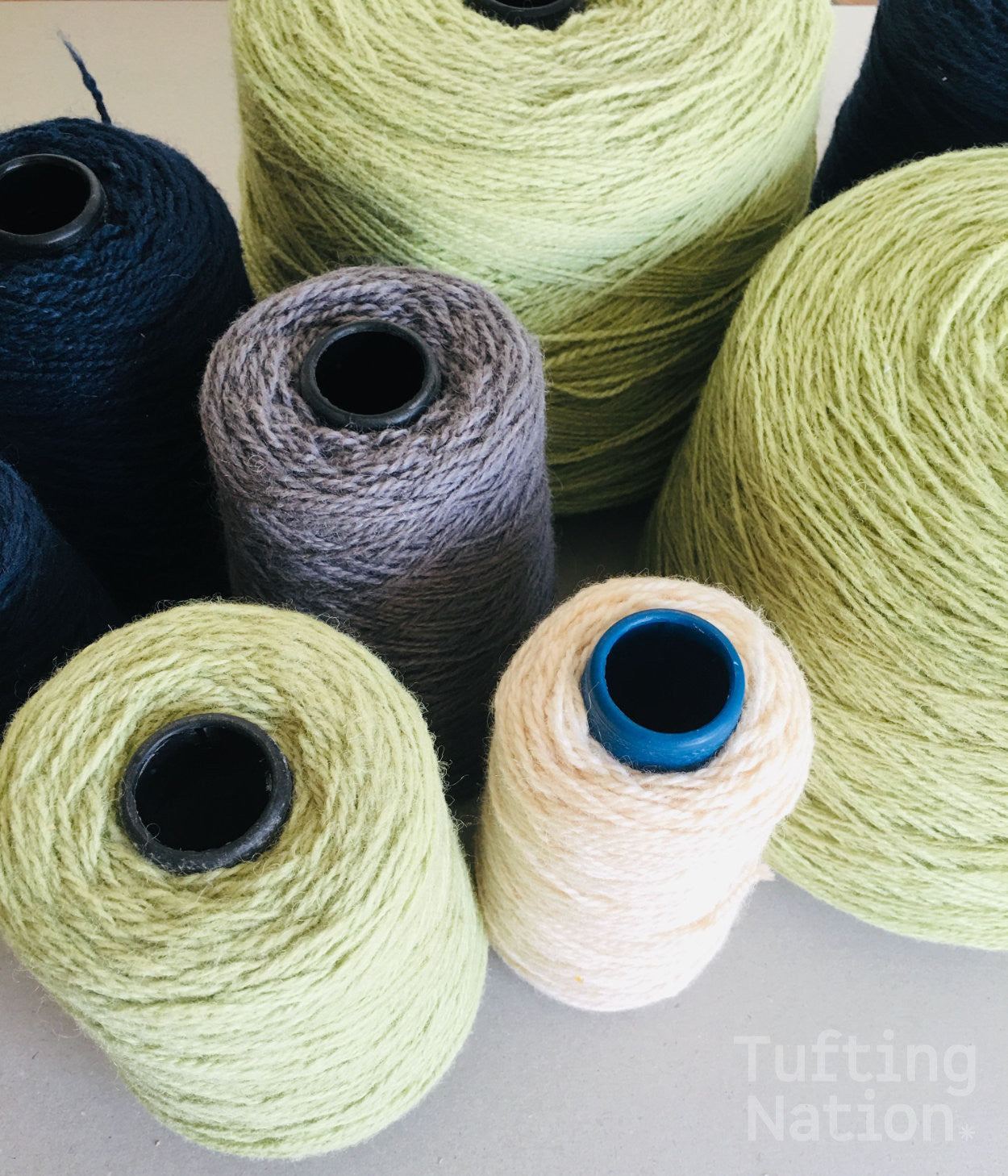 Tufting Yarn Bundle - 8lb | 100% Wool | 2 Ply Yarn - Clearance Sale