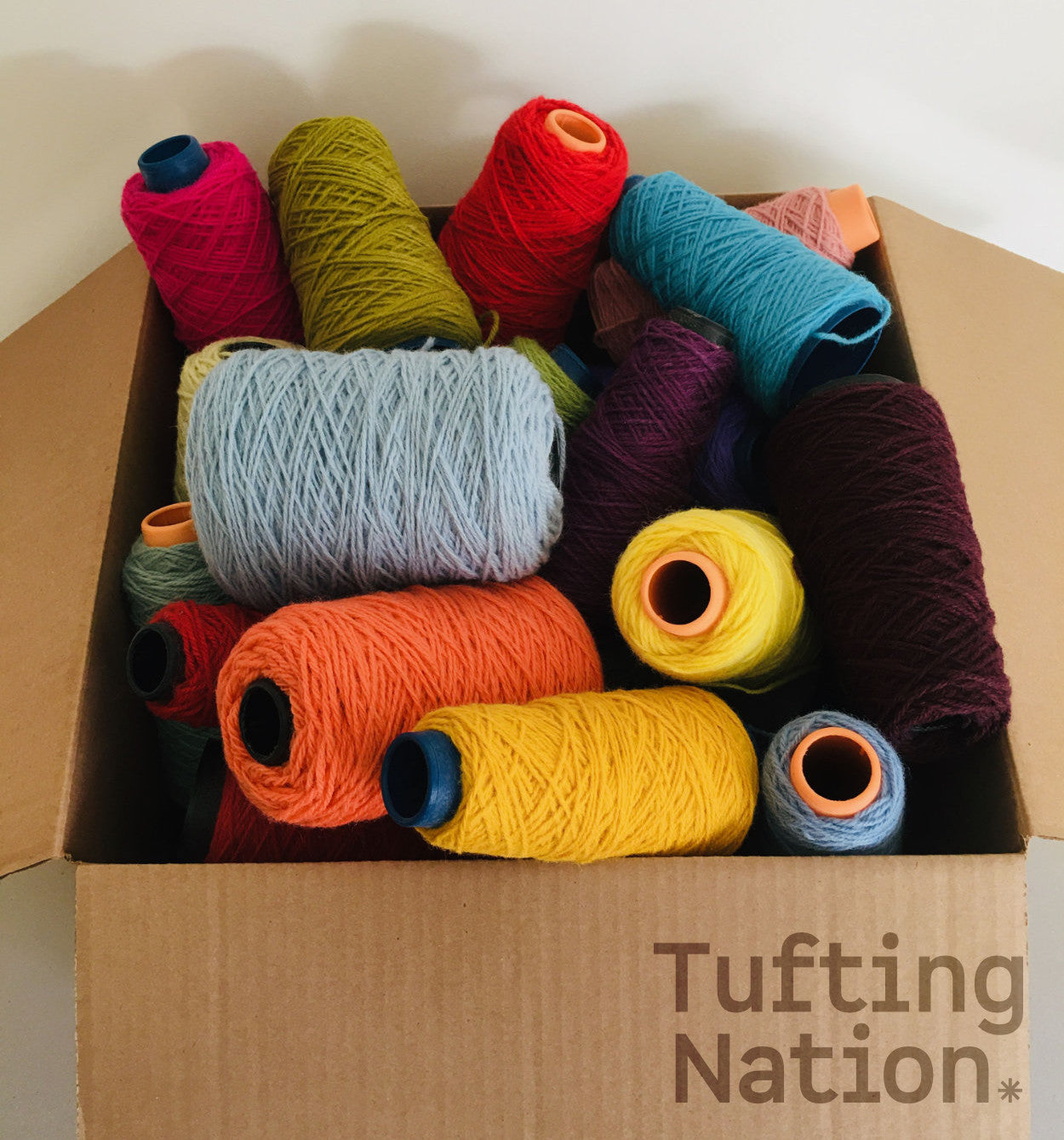 Tufting Yarn Bundle - 14.5lb | 100% Wool | Clearance Sale