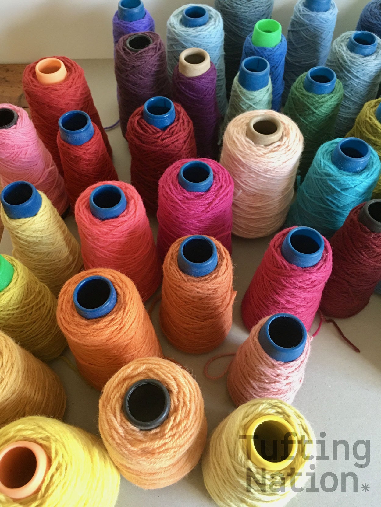 Tufting Yarn Bundle - 14lb | 100% Wool | Clearance Sale
