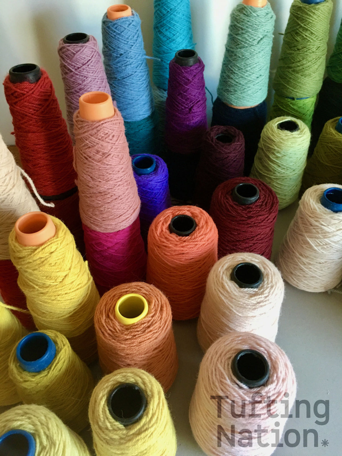 Wool Thread Bundle Tufting Yarn Bundle - 14.5lb | 100% Wool | Clearance Sale – TuftingNation