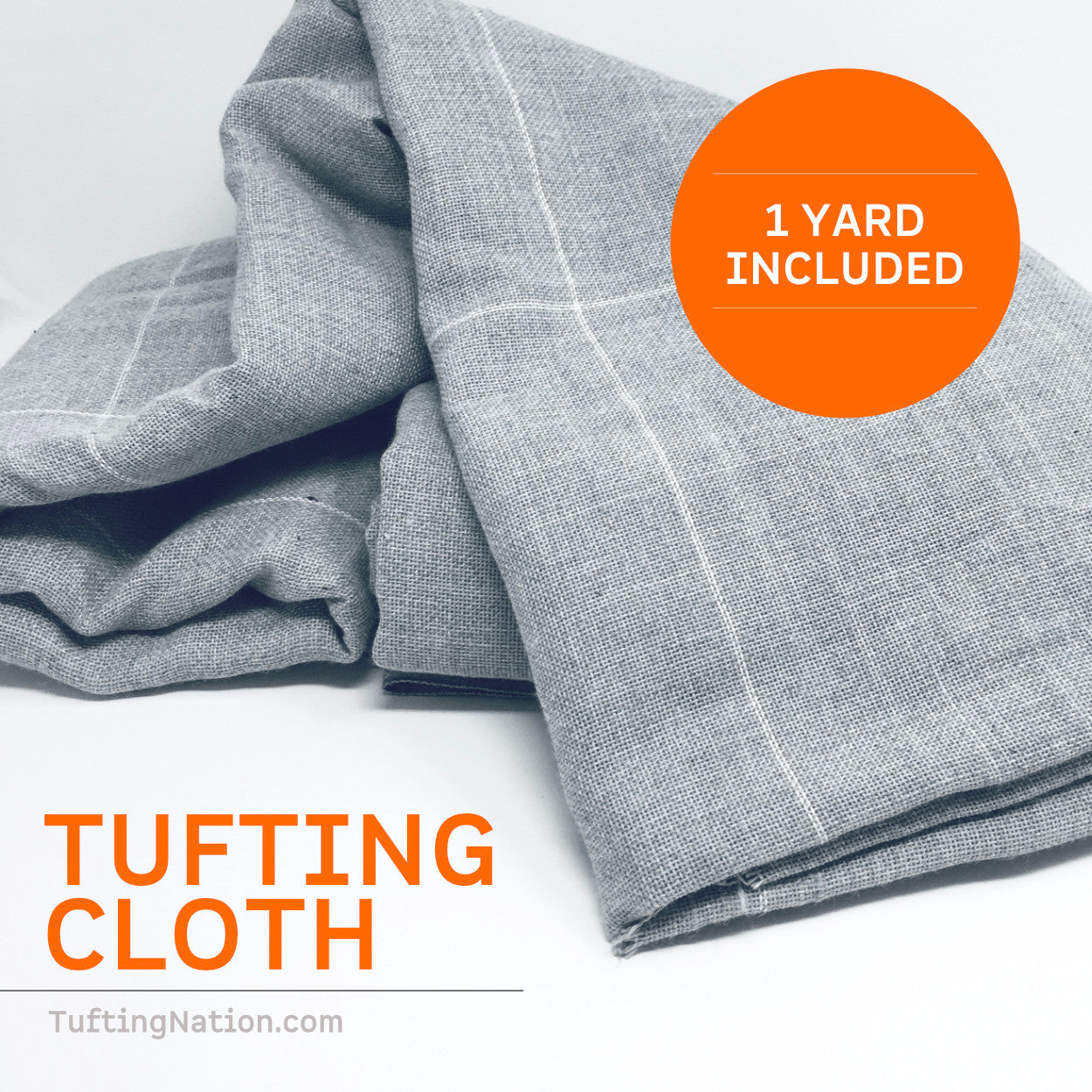 1 yard of Tufting Cloth included in Tufting Kit | TuftingNation Canada