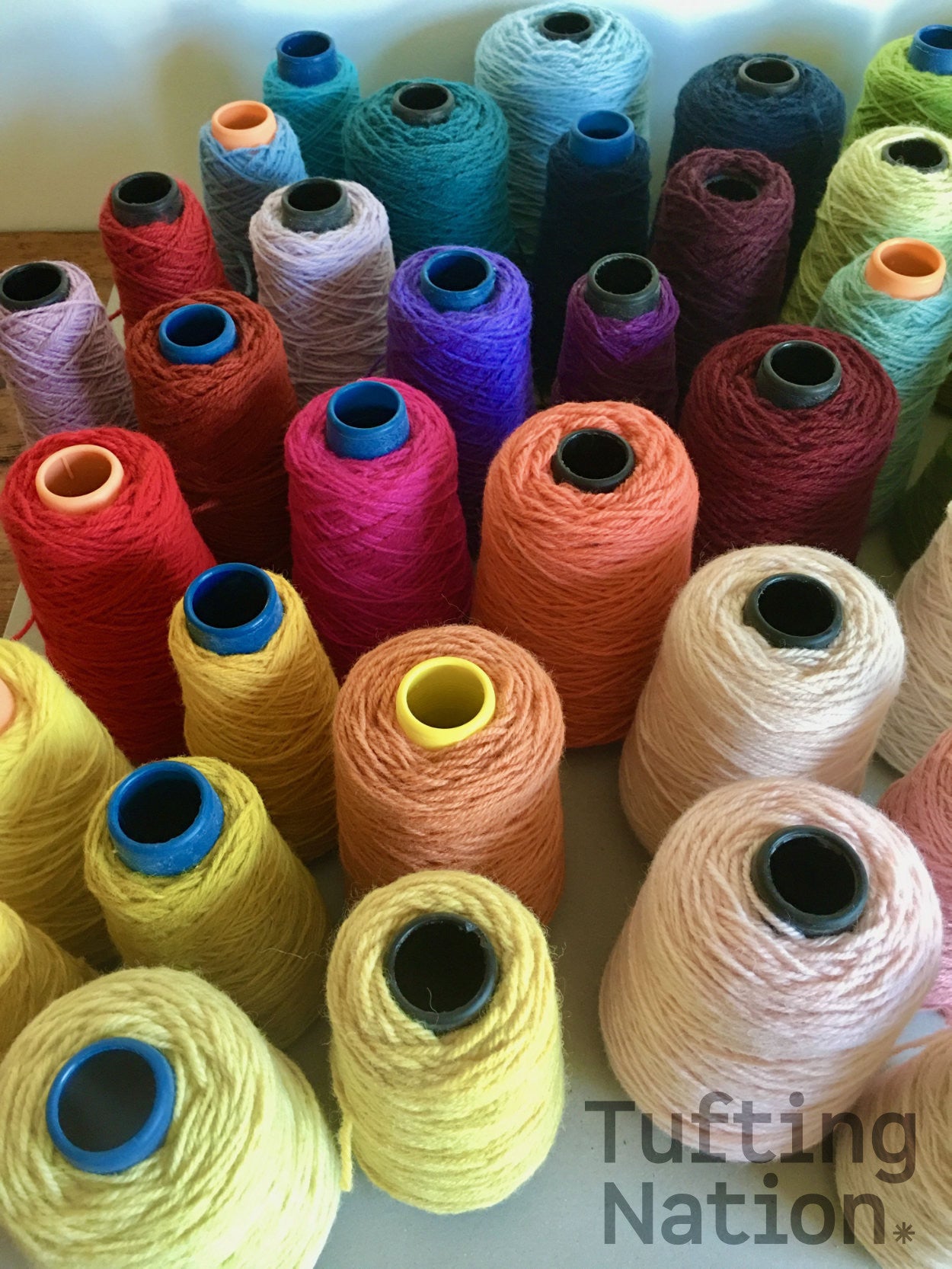 Tufting Yarn Bundle - 14.5lb | 100% Wool | Clearance Sale
