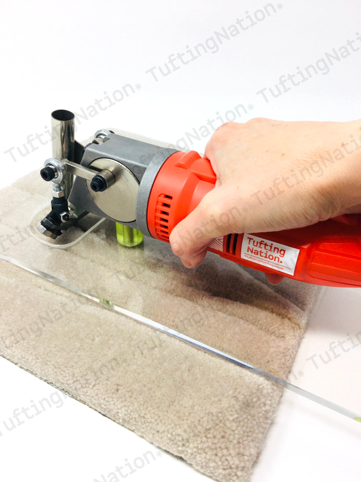 Carpet Carving Machine to make groove on rug surface | TuftingNation Canada