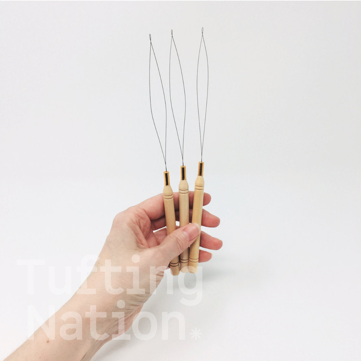 Pack of 3 yarn threader for tufting guns  | TuftingNation Canada