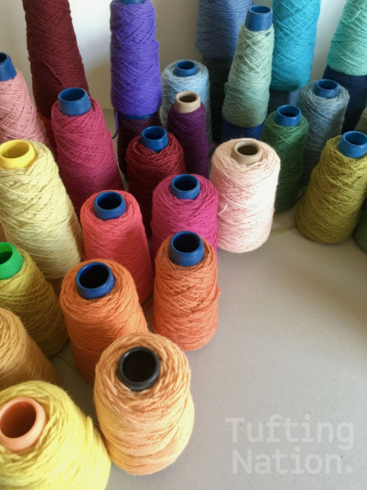 Tufting Yarn Bundle - 14lb | 100% Wool | Clearance Sale