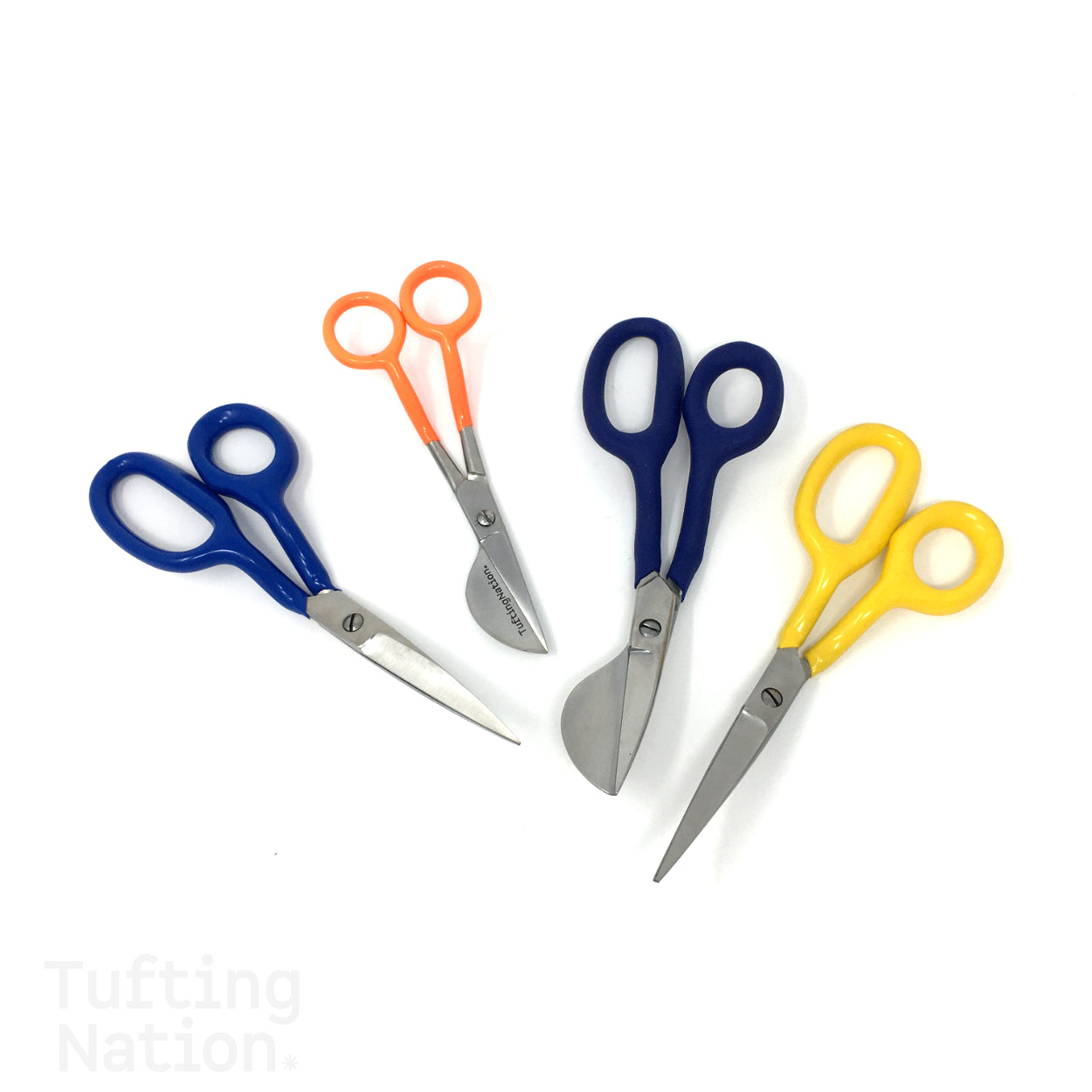 SET OF 4 Tufting Scissors | Napping shears + Duckbills Scissors