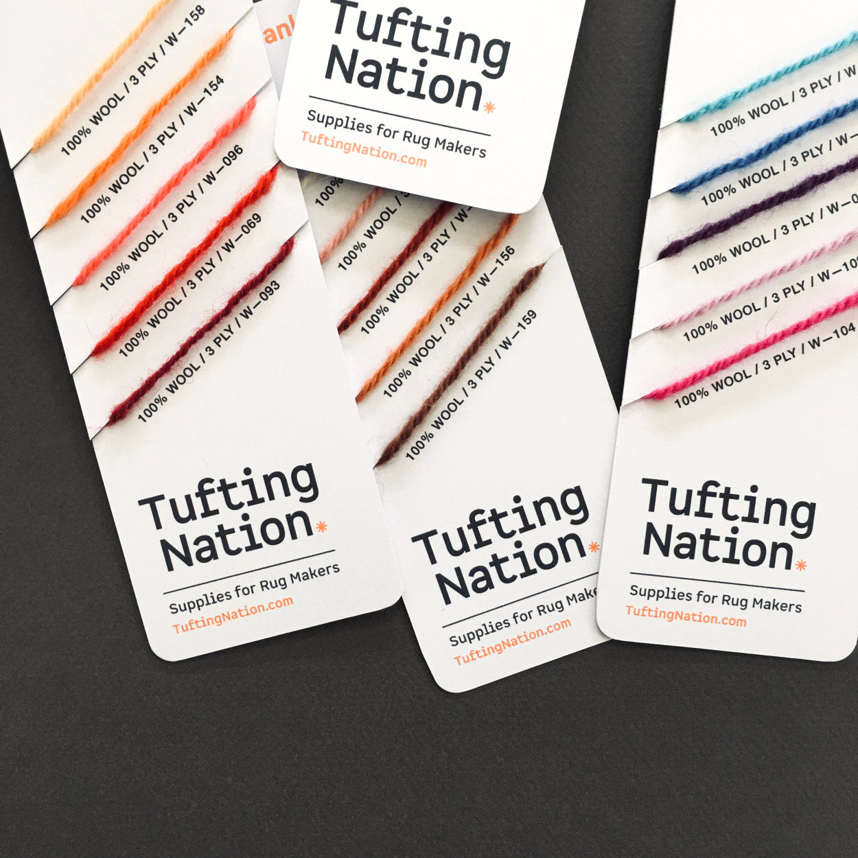 Custom Rug Yarn Color Card | TuftingNation