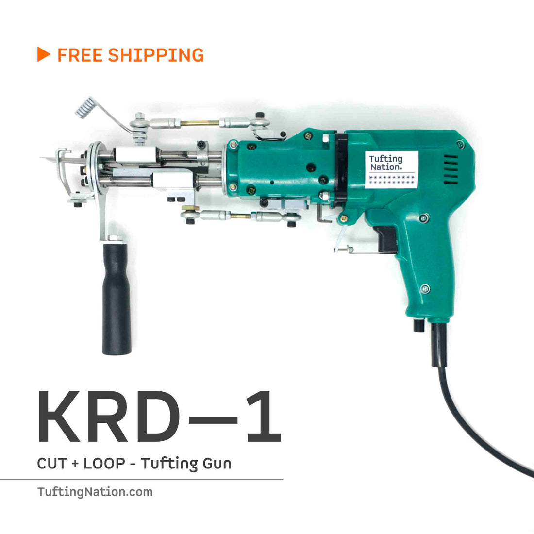 KDR-1 Tufting Gun | Cut and Loop Tuft Gun for Tufters | TuftingNation