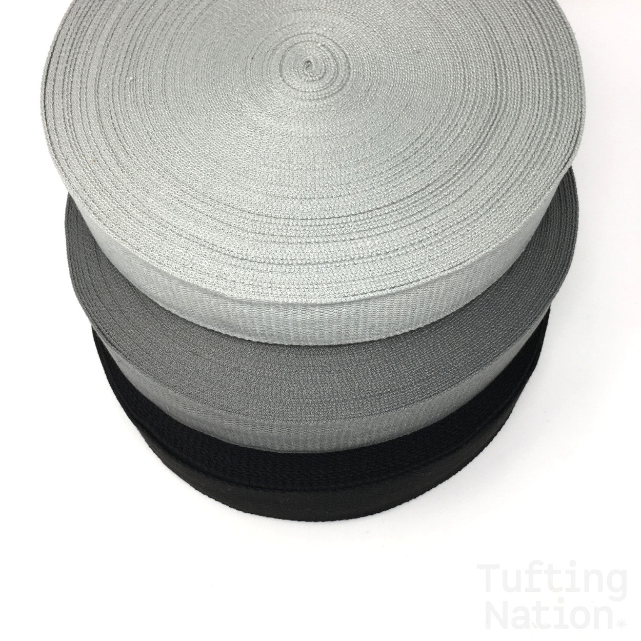 Gray Carpet Binding Tape for Rug Finishing | TuftingNation 
