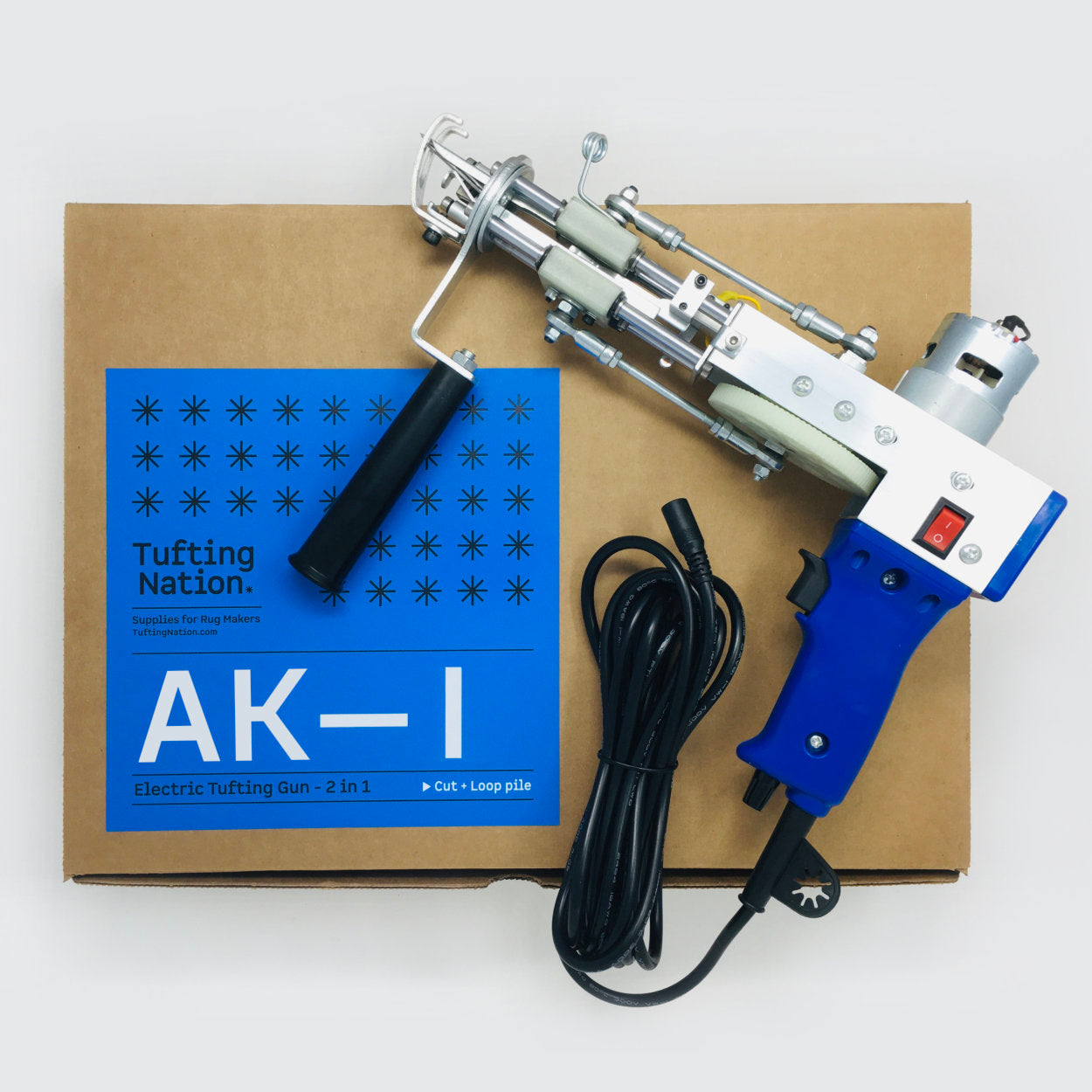 AK-1 Tufting Gun | AK-I Cut and Loop Tufting Gun | FREE SHIPPING