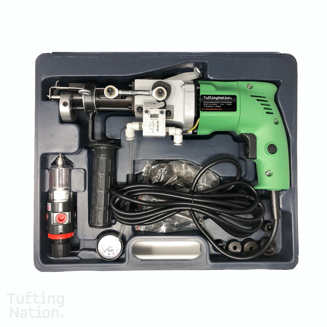 ZQ-III Tufting machine | Professional Pneumatic Tufting Gun Set